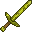 Épée en pyrite
